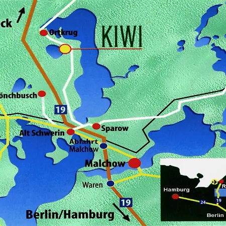 Kiwi Am Dreier See 公寓 奥特史威林